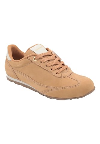 Tenis Cuero Atlanta Tan Para Mujer Hush Puppies Hush Puppies Hush Puppies