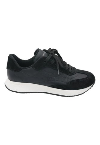 Tenis Cuero Ventura Negra Para Mujer Hush Puppies Hush Puppies Hush Puppies