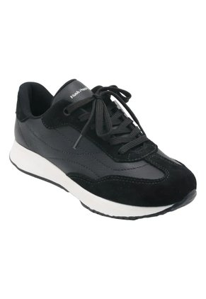 Tenis Cuero Ventura Negra Para Mujer Hush Puppies Hush Puppies