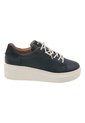 Tenis Cuero Seattle Negra Para Mujer Hush Puppies Hush Puppies de Hush Puppies