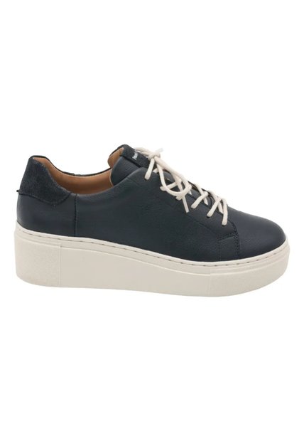 Tenis Cuero Seattle Negra Para Mujer Hush Puppies Hush Puppies