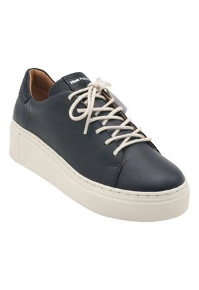 Tenis Cuero Seattle Negra Para Mujer Hush Puppies Hush Puppies