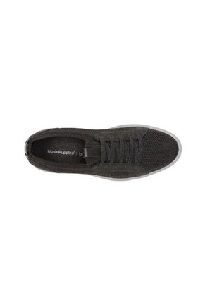 Tenis HOMBRE HUSH PUPPIES NILES KNIT LACE-UP Negro Hush Puppies