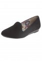Baletas Slippers Hush Puppies Swan Loeafer Negras de Hush Puppies