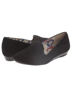 Baletas Slippers Hush Puppies Swan Loeafer Negras