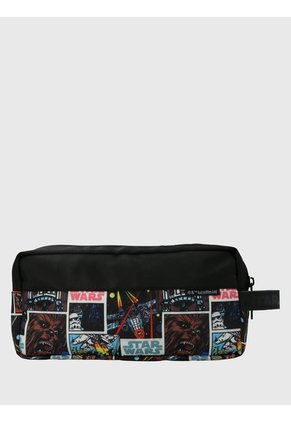 Cartuchera Unisex Hush Puppies Sw Comic Case Negro Hush Puppies