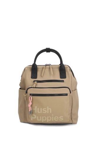 Cartera Horsham Back Bag Ecocuero Beige Para Mujer Hush Puppies Hush Puppies Hush Puppies