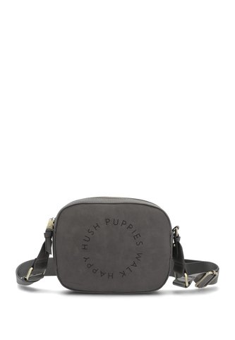 Cartera Hush Cross Ecocuero Negra Para Mujer Hush Puppies Hush Puppies Hush Puppies