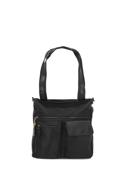 Cartera Hebden Bag Ecocuero Negra Para Mujer Hush Puppies Hush Puppies