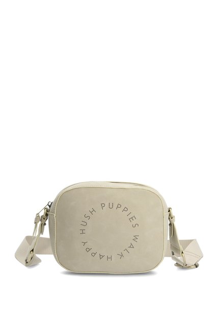 Cartera Hush Cross Ecocuero Beige Para Mujer Hush Puppies Hush Puppies