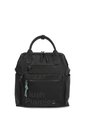 Cartera Horsham Back Bag Ecocuero Negra Para Mujer Hush Puppies Hush Puppies de Hush Puppies