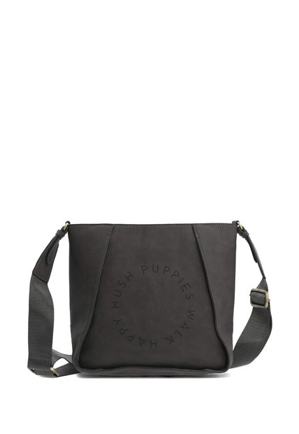 Cartera Hush Bag Ecocuero Negra Para Mujer Hush Puppies Hush Puppies