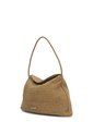 Cartera Brigg Hobo Ecocuero Caramelo Para Mujer Hush Puppies Hush Puppies de Hush Puppies