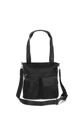 Cartera Hebden Bag Ecocuero Negra Para Mujer Hush Puppies Hush Puppies