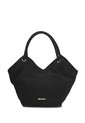 Cartera Bromley Bag Ecocuero Negra Para Mujer Hush Puppies Hush Puppies de Hush Puppies