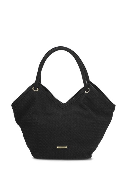 Cartera Bromley Bag Ecocuero Negra Para Mujer Hush Puppies Hush Puppies