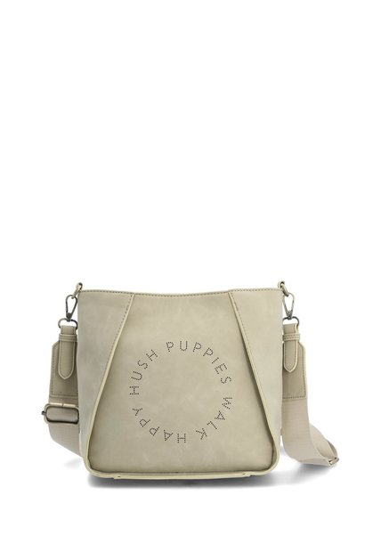 Cartera Hush Bag Ecocuero Beige Para Mujer Hush Puppies Hush Puppies