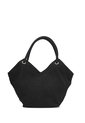 Cartera Bromley Bag Ecocuero Negra Para Mujer Hush Puppies Hush Puppies de Hush Puppies