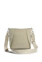 Cartera Hush Bag Ecocuero Beige Para Mujer Hush Puppies Hush Puppies de Hush Puppies