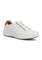 Tenis Cuero Mujer Spinal Laceup Blanco Hush Puppies Hush Puppies de Hush Puppies