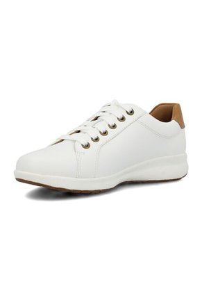 Tenis Cuero Mujer Spinal Laceup Blanco Hush Puppies Hush Puppies