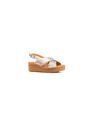 Sandalia Para Mujer Montana Plata Hush Puppies Hush Puppies de Hush Puppies