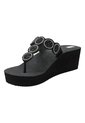 Sandalia Mila Negra Para Mujer Hush Puppies Hush Puppies de Hush Puppies