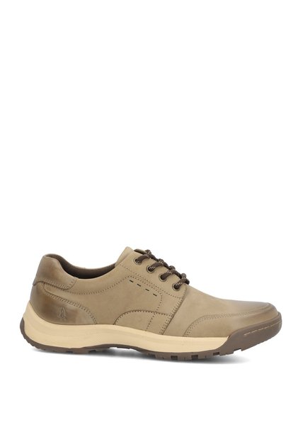 Zapato Cuero Duran Taupe Para Hombre Hush Puppies Hush Puppies