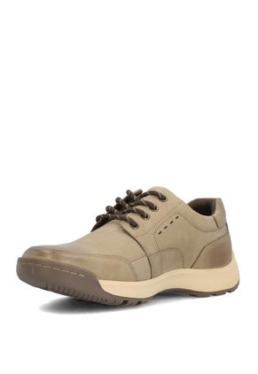 Zapato Cuero Duran Taupe Para Hombre Hush Puppies Hush Puppies