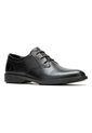 Zapato Cuero Banker Negro Para Hombre Hush Puppies Hush Puppies de Hush Puppies