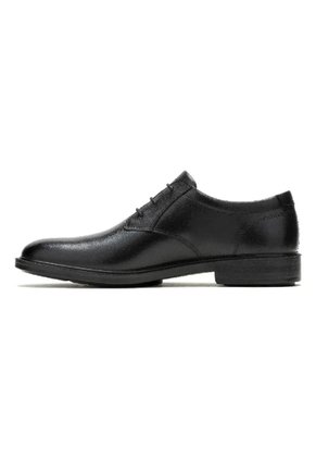 Zapato Cuero Banker Negro Para Hombre Hush Puppies Hush Puppies