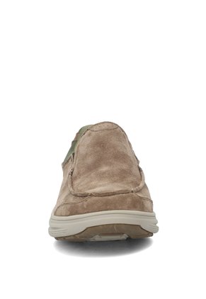 Zapato Cuero Tropea Taupe Para Hombre Hush Puppies Hush Puppies