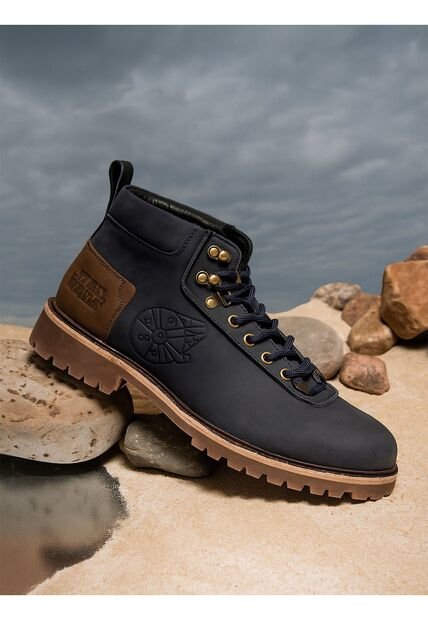 Botin Hombre HUSH PUPPIES HAN SOLO-M Azul Hush Puppies