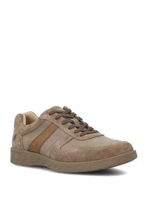 Tenis Cuero Spinal Wave LT Brown Para Hombre Hush Puppies Hush Puppies