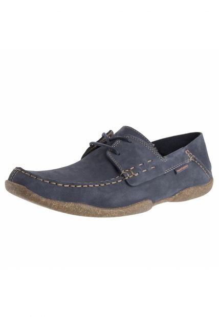 Zapato Casual Hush Puppies Luthur Oxford Azul