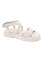 Sandalia Cuero Victoria Blanca Para Mujer Hush Puppies Hush Puppies de Hush Puppies