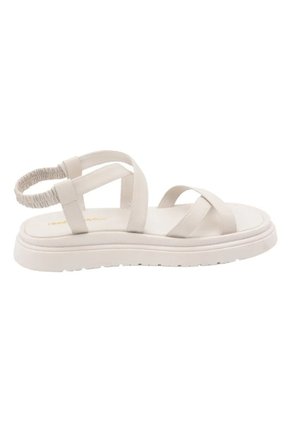 Sandalia Cuero Victoria Blanca Para Mujer Hush Puppies Hush Puppies
