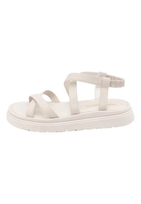 Sandalia Cuero Victoria Blanca Para Mujer Hush Puppies Hush Puppies
