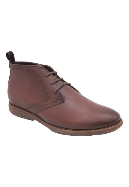 Botín Cuero Otto Brown Para Hombre Hush Puppies Hush Puppies