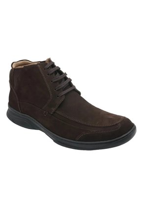 Botín Cuero Robertson DK Brown Para Hombre Hush Puppies Hush Puppies