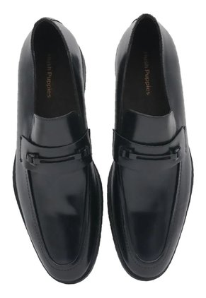 Mocasín Cuero Verona Negro Para Hombre Hush Puppies Hush Puppies