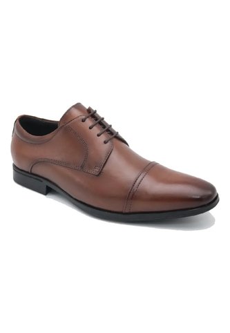 Zapato Vestir Cuero Palermo Café Para Hombre Hush Puppies Hush Puppies Hush Puppies