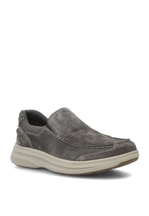 Zapato Casual Cuero Tropea DK Grey Para Hombre Hush Puppies Hush Puppies