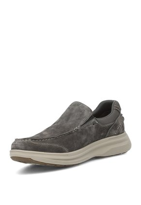 Zapato Casual Cuero Tropea DK Grey Para Hombre Hush Puppies Hush Puppies