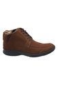 Botín Cuero Robertson Brown Para Hombre Hush Puppies Hush Puppies de Hush Puppies