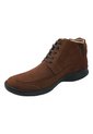 Botín Cuero Robertson Brown Para Hombre Hush Puppies Hush Puppies de Hush Puppies