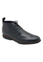 Botín Cuero Otto Negro Para Hombre Hush Puppies Hush Puppies de Hush Puppies