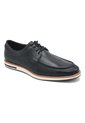 Zapato Casual Cuero Genova Negro Para Hombre Hush Puppies Hush Puppies de Hush Puppies