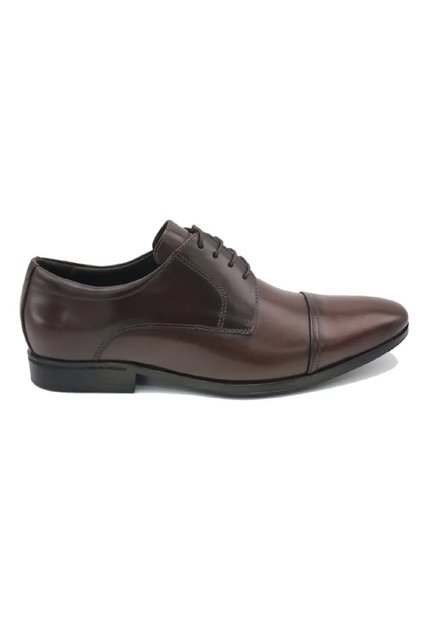 Zapato Vestir Cuero Palermo DK Brown Para Hombre Hush Puppies Hush Puppies