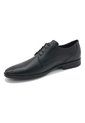 Zapato Vestir Cuero Mesina Negro Para Hombre Hush Puppies Hush Puppies de Hush Puppies